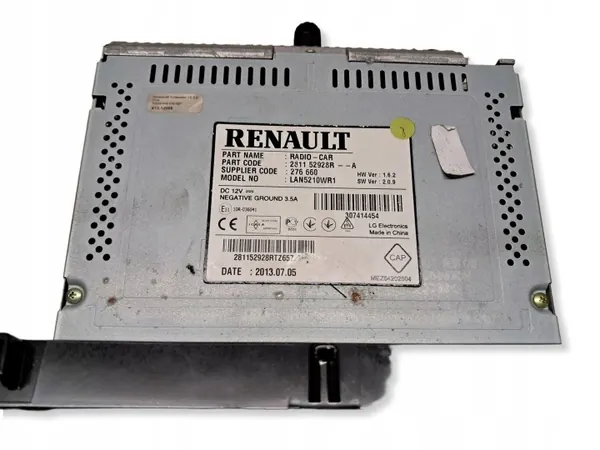 OEM 281152928R Radio/Navigation Écran LCD Renault image 9