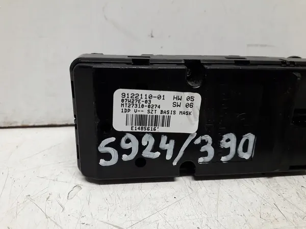 BMW 5 E60 E61 LCI Lift 07- Linker voorraam schakelaar 9122110 image 5