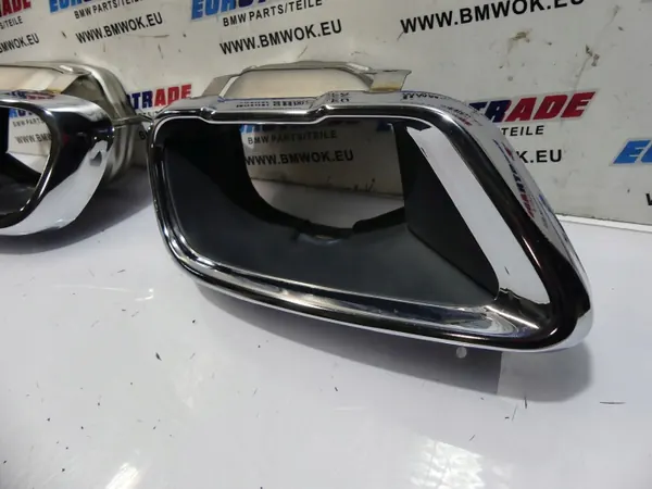 BMW Pakoputken Pää Vasen + Oikea OEM 8074189 8074190 image 3