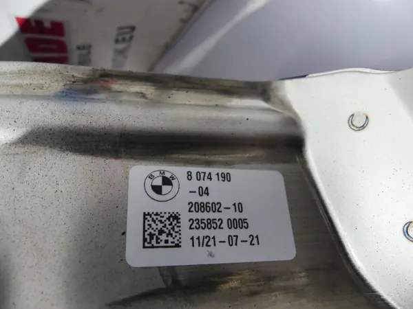 BMW Pakoputken Pää Vasen + Oikea OEM 8074189 8074190 image 4