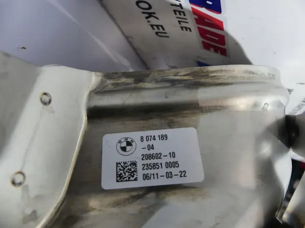BMW Pakoputken Pää Vasen + Oikea OEM 8074189 8074190 image 5
