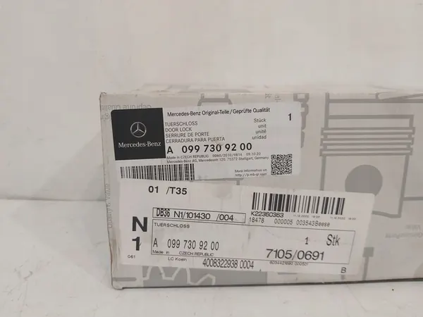 Bakre Höger Lås Mercedes W213 W222 A0997309200 image 2