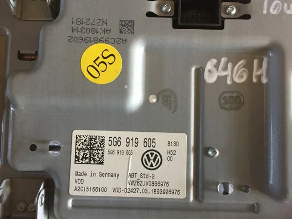 Radio Affichage MMI OEM 5G6919605A pour VW Golf VII image 3