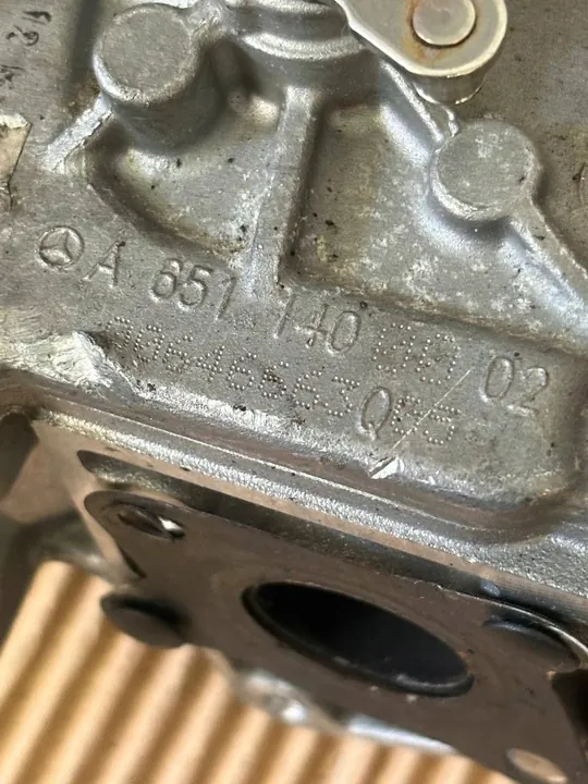 Mercedes W906 Carcasa de Válvula EGR A6511400002 image 2