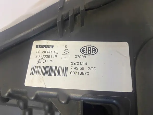 Dacia Sandero I Stepway Vasemman Etuvalon OEM 260602914R image 8