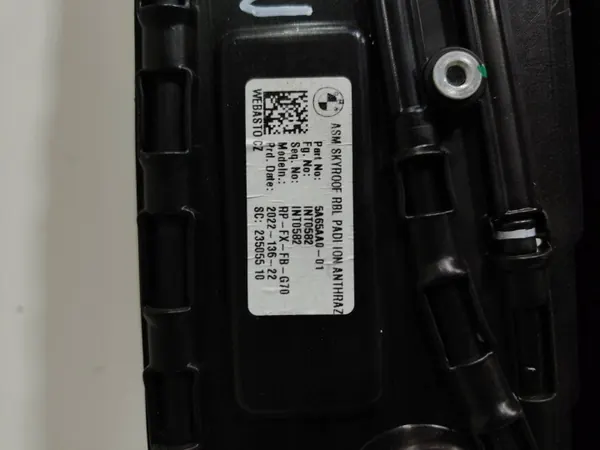 BMW 7 G70 Estore Panorâmico OEM 5A65AA0 image 5