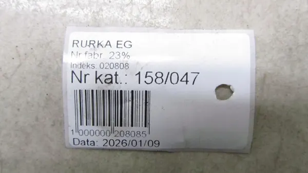 EGR-putki OEM 158/047 Trafic Vivaro III 1.6:lle image 4
