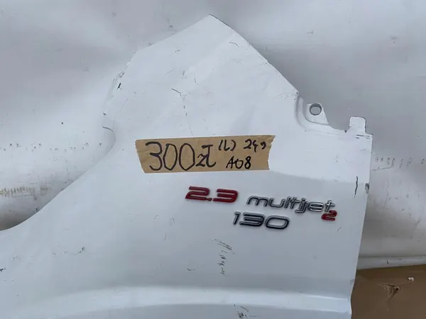 PARAFANGO SINISTRO FIAT DUCATO JUMPER BOXER BIANCO OEM 1374386080 image 3