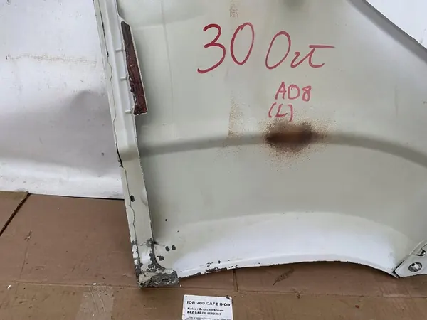 PARAFANGO SINISTRO FIAT DUCATO JUMPER BOXER BIANCO OEM 1374386080 image 8