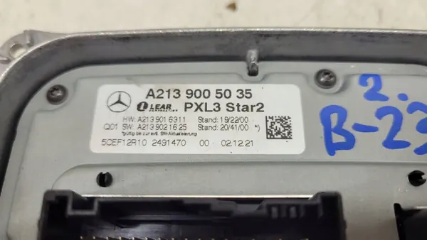 Module Commande Phare Multibeam Mercedes OEM 2139005035 image 4