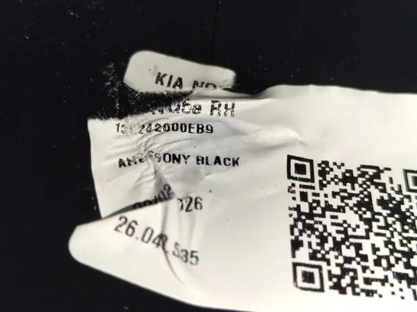 KIA OE 10L242000 Rechter spiegelkap - Gebruikt image 5