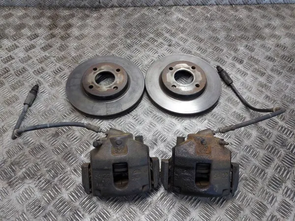 Bromsskivor + Belägg + Bromsok Fram OEM Ford Fusion I image 2