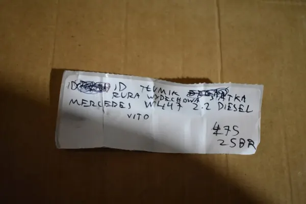Uitlaatpijp OEM RURA W447 555 voor Mercedes Vito image 3