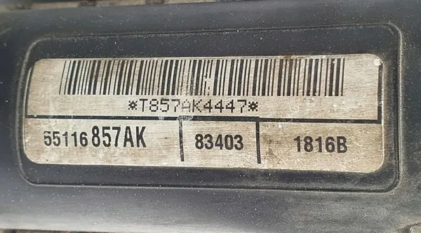 Radiador de agua Jeep Cherokee III WH 3.0 55116858AA image 4