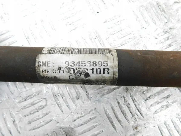 Arbre de transmission avant droit 93453895 - Opel Vivaro B image 4