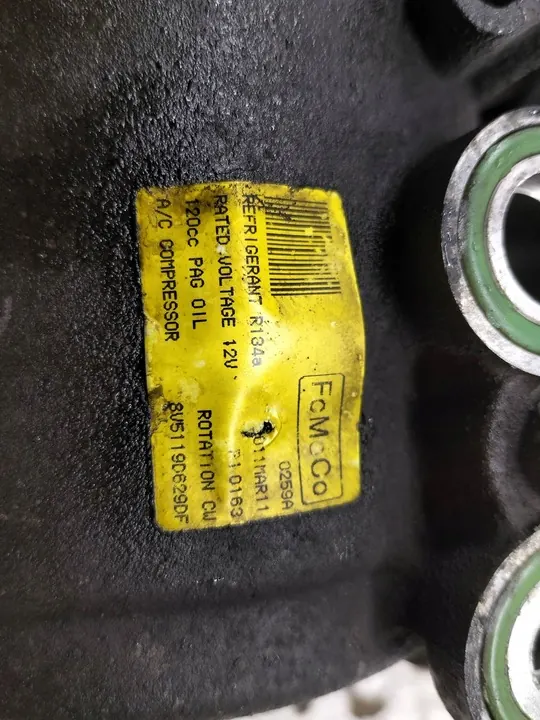Compressore Aria Condizionata Ford Fiesta Mk7 1.6 TDCI OEM image 4