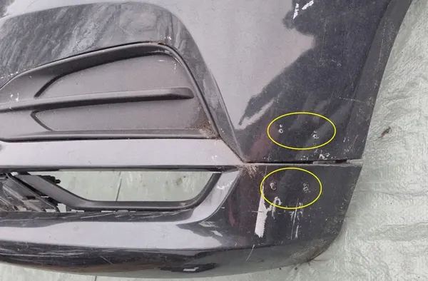 VOLVO XC60 II Paraurti Anteriore 2017 image 5