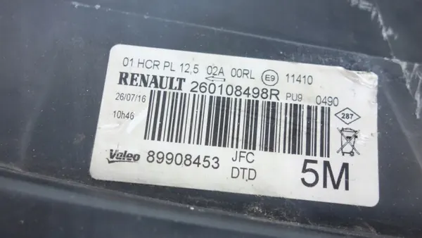 Renault Espace V LED-strålkastare Höger Fram 260108498R image 7