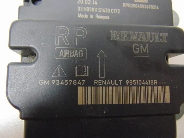 Sensor de Módulo de Airbag Renault Trafic III 93457847 image 5