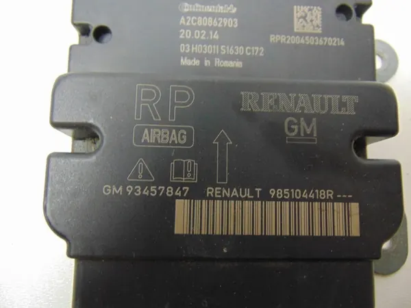 Sensor de Módulo de Airbag Renault Trafic III 93457847 image 6