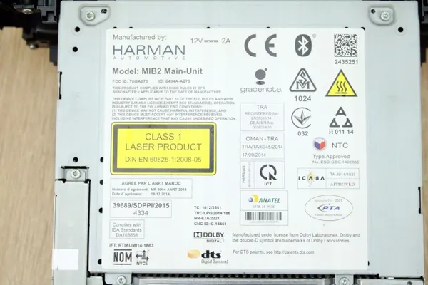 MMI-navigationsläsare Audi A6 C7 OEM 4G1035043D image 7