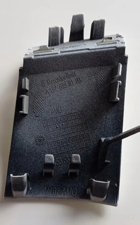 Tapa de parachoques delantero Mercedes GLE W167 AMG A1678856103 image 2