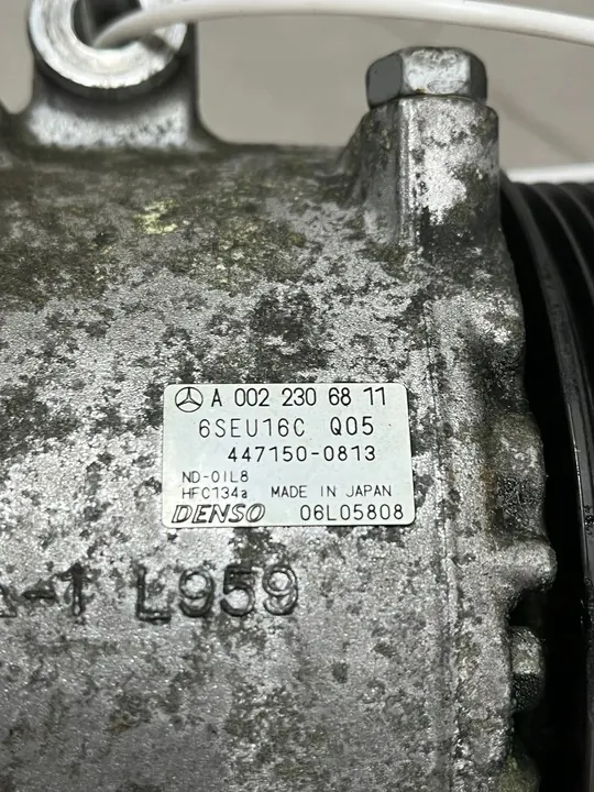 Compresor de Aire Acondicionado Mercedes W169 A0022306811 image 6