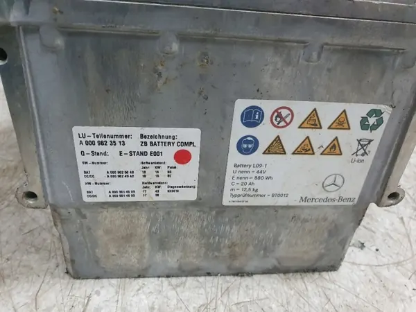 Batterie Hybride Mercedes OEM A0009823513 20Ah image 6