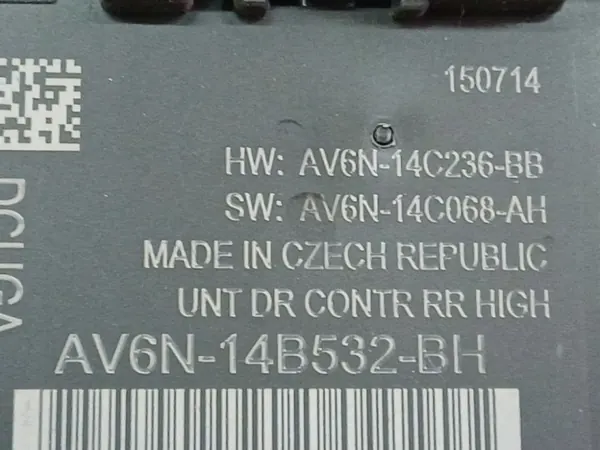 Módulo controle porta Ford Grand C-Max OEM AV6N14C236BB image 4