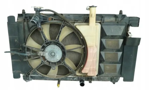KOMPLET CHŁODZNIC Z WENTYLATOREM TOYOTA YARIS II 1.8 TS SPORT 2006-2011 ROK image 3