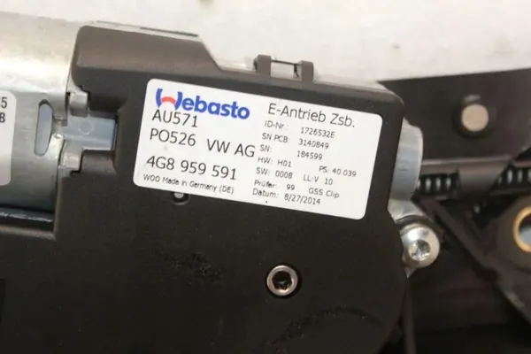 Teto Solar Audi A6 C7 OEM 4G5877255A - Usado image 3