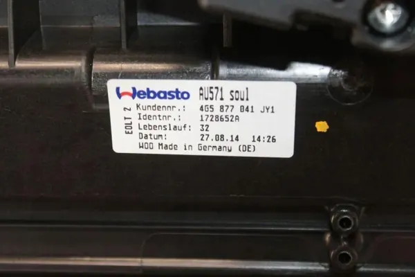 Teto Solar Audi A6 C7 OEM 4G5877255A - Usado image 7