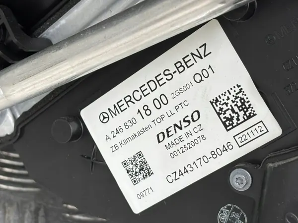 Mercedes A-luokan Lämmitysydin OEM A2468301800 image 3