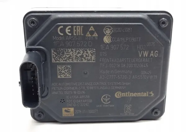 ACC-radarsensor OEM 1EA907572D för VW ID.3/ID.4 image 6