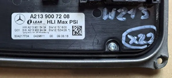 MERCEDES E-KLASSE W213 LED CONVERTER A2139007208 image 6