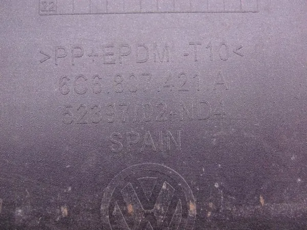 VW POLO 14-17 paraurti posteriore 6C6807421A image 6