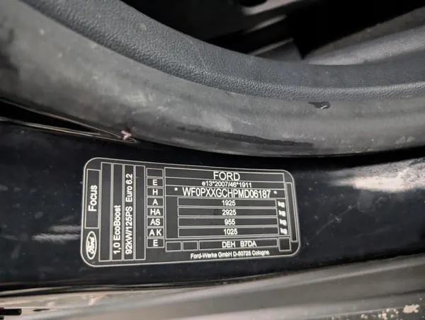Moteur Complet B7DA avec Injecteurs et Turbo image 10