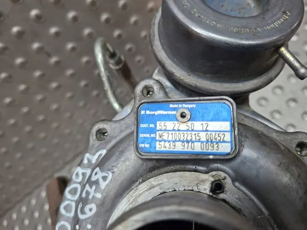 Turbina 54399700093 Fiat Sedici SX4 2.0 DDIS image 3