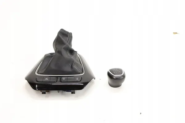 Växelspakskåpa Röd Läder Opel Astra J 11-18 image 2