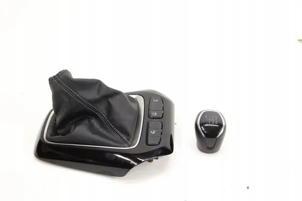 Växelspakskåpa Röd Läder Opel Astra J 11-18 image 3