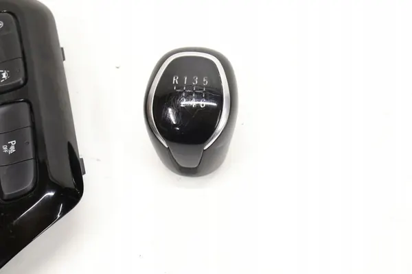 Växelspakskåpa Röd Läder Opel Astra J 11-18 image 4