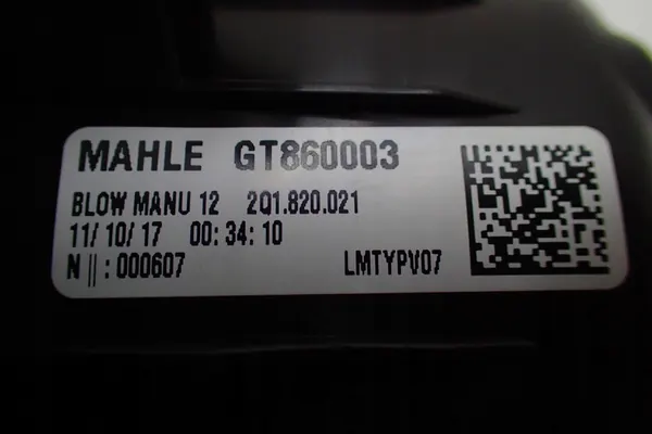 VW POLO 2G Puhallinmoottori 2019 2Q1820021 image 5