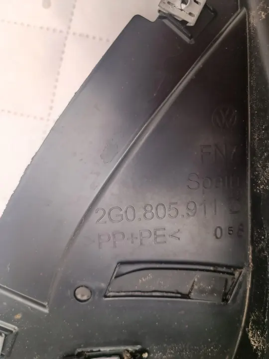 Front Left Wheel Arch VW Polo 2G0 2G0805911D image 4