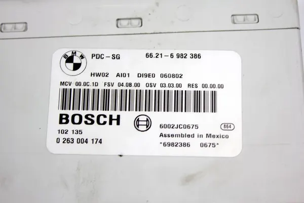 Parkeringssensor Kontrollmodul BMW E90 E87 E92 E93 E88 E81 image 2