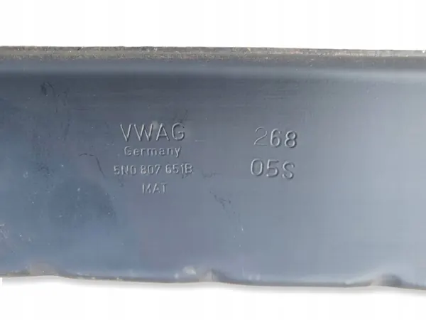 VW Tiguan Viga do para-choques dianteiro OEM 5N0807651B image 6