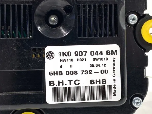 VW GOLF V Luftsteuerungspanel 1K0907044BM Hatchback 03-10 image 4