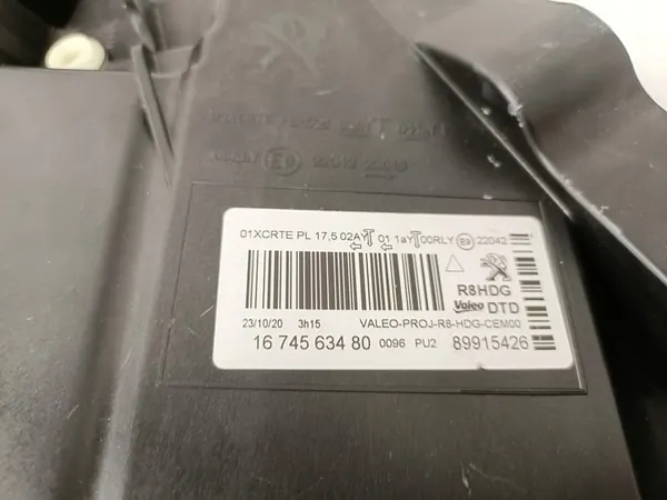 Oikea Ajovalo Peugeot 508 II Full LED image 5