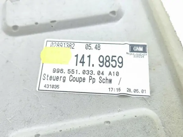 Étagre de coffre Porsche 911 996 2001 OEM 96551033043 image 5