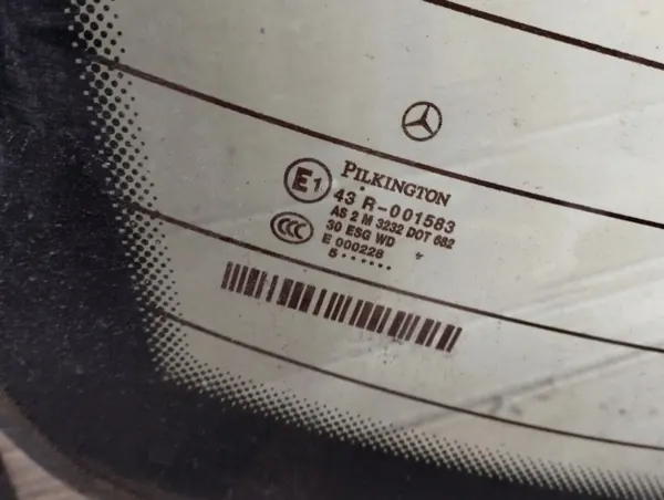 Mercedes-Benz C W203 achterruit OEM AMD136613 image 8