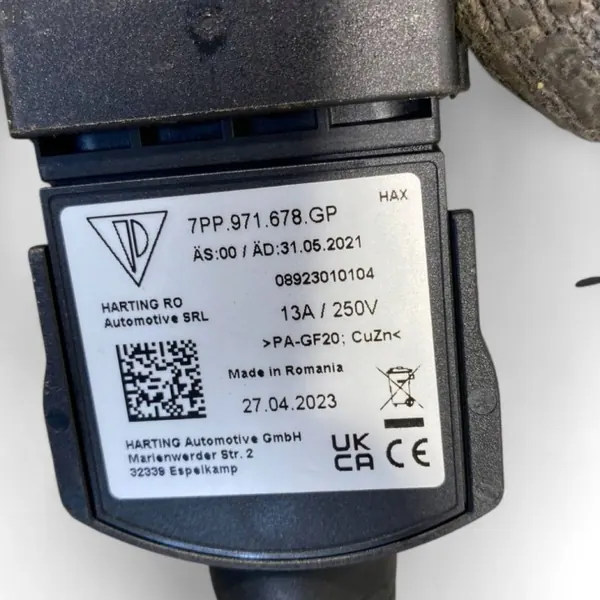 Câble de charge Audi E-tron GT 2023 OEM 7PP971678GG image 4